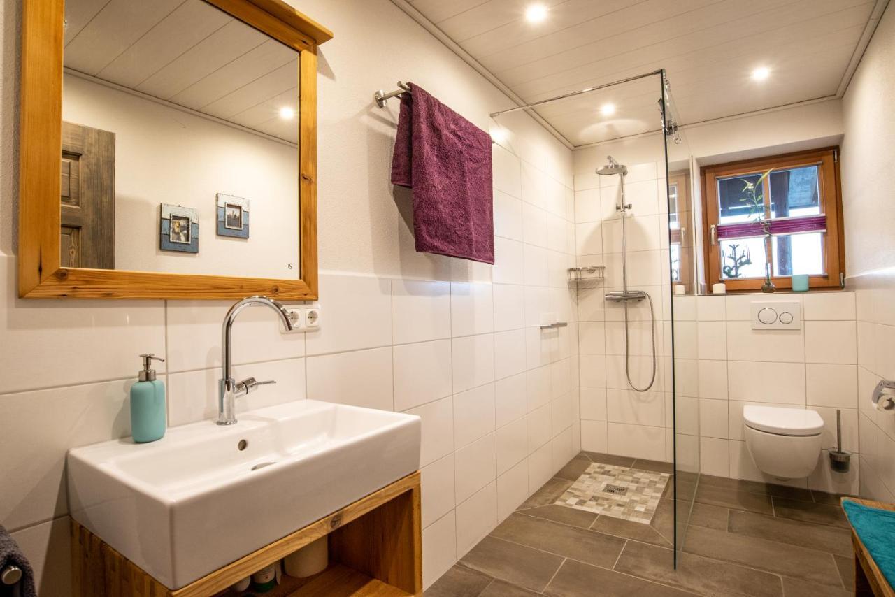 Ferienwohnung Haus Heufelder Bad Heilbrunn Exterior foto