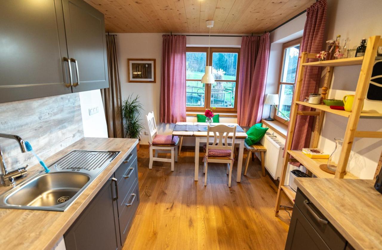 Ferienwohnung Haus Heufelder Bad Heilbrunn Exterior foto