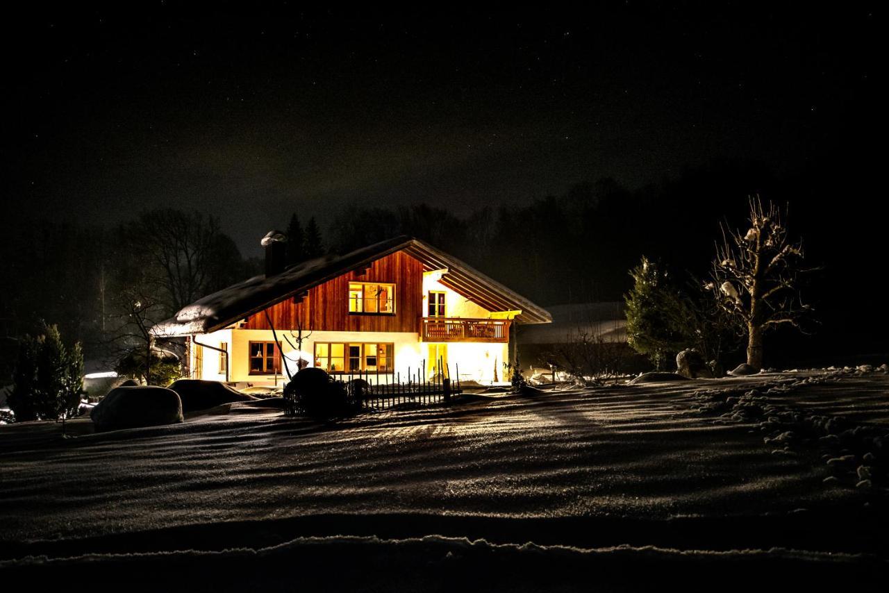 Ferienwohnung Haus Heufelder Bad Heilbrunn Exterior foto