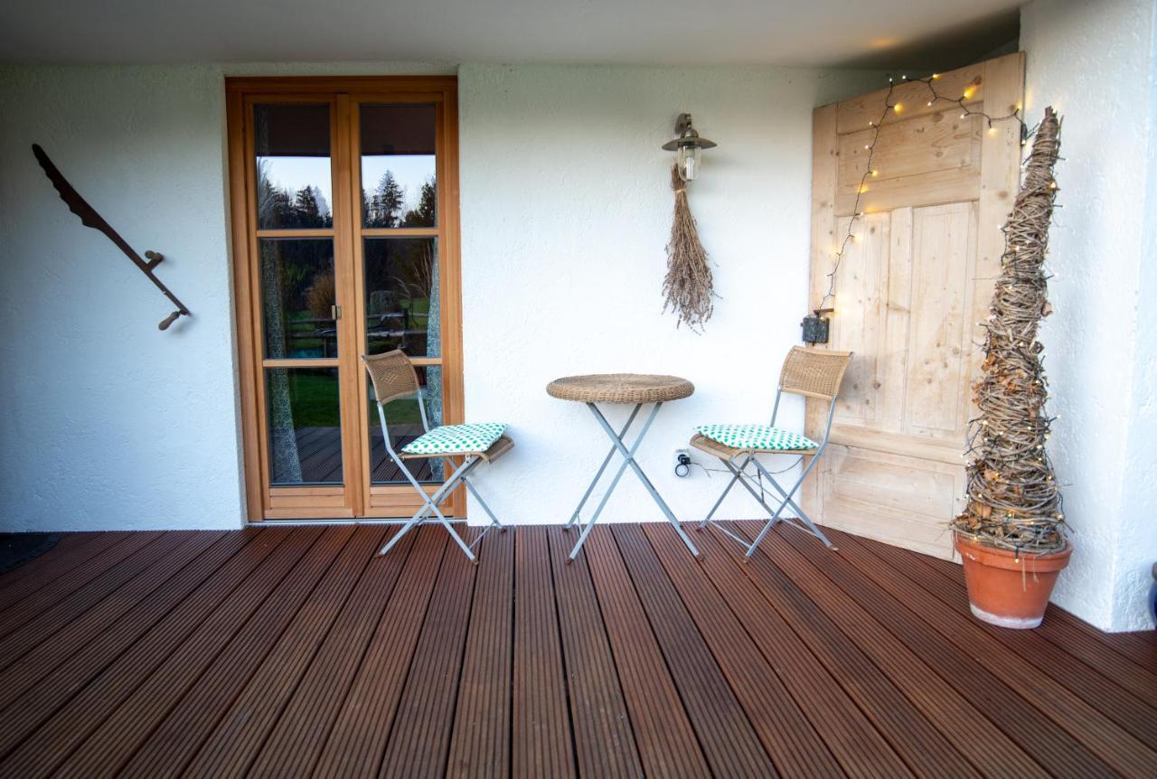 Ferienwohnung Haus Heufelder Bad Heilbrunn Exterior foto