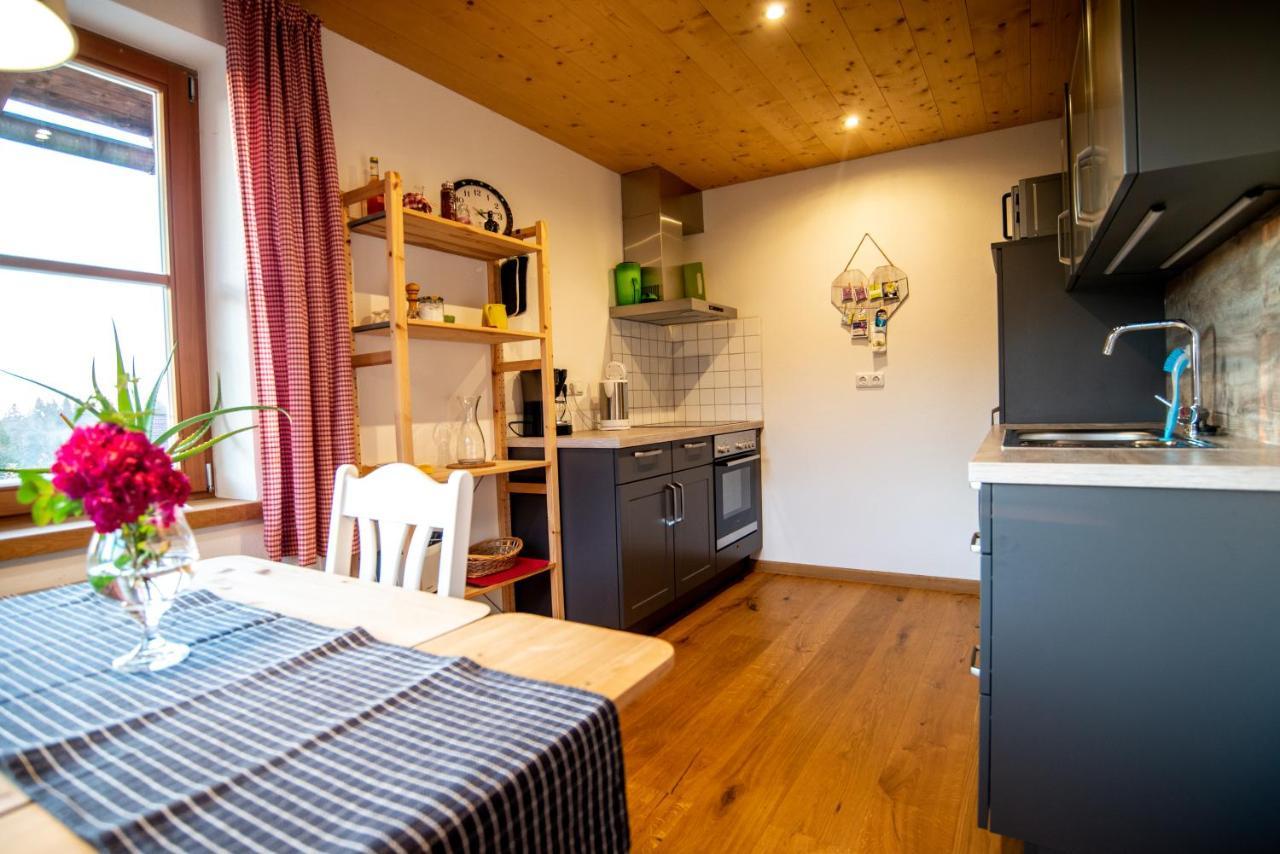 Ferienwohnung Haus Heufelder Bad Heilbrunn Exterior foto