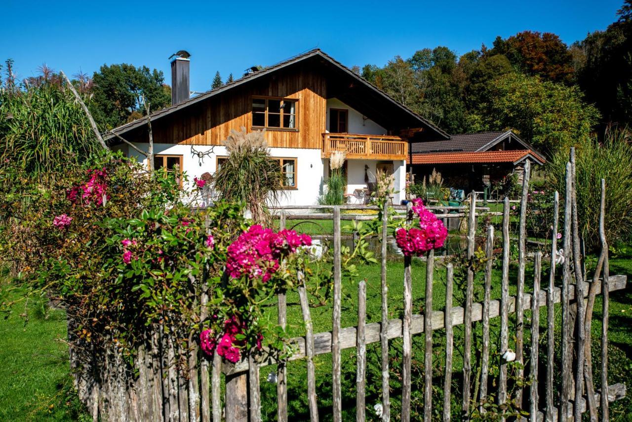 Ferienwohnung Haus Heufelder Bad Heilbrunn Exterior foto