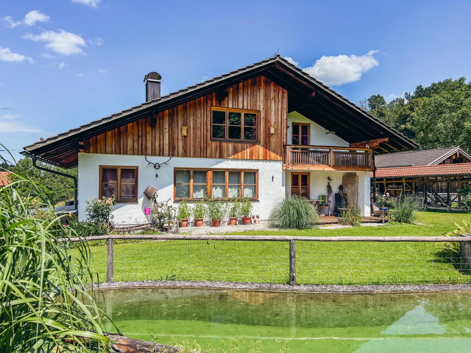 Ferienwohnung Haus Heufelder Bad Heilbrunn Exterior foto