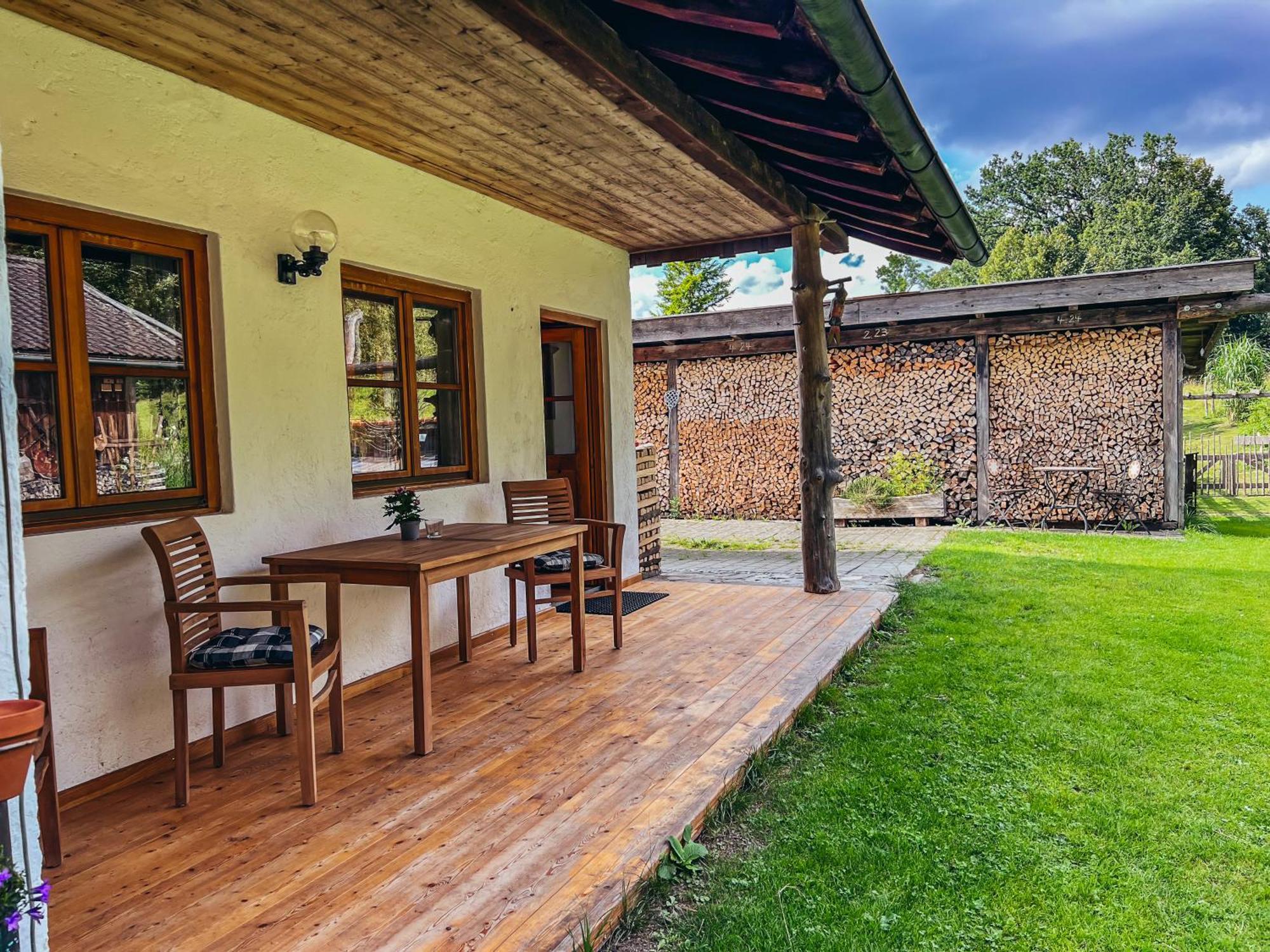 Ferienwohnung Haus Heufelder Bad Heilbrunn Exterior foto